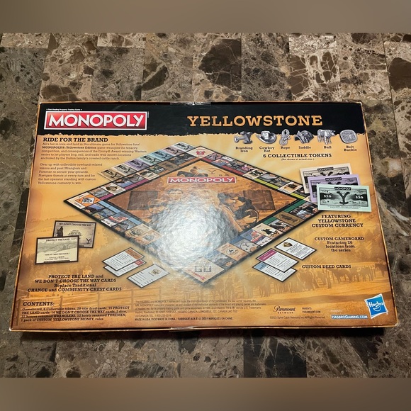 NEW limited edition Monopoly Yellowstone - Picture 7 of 7